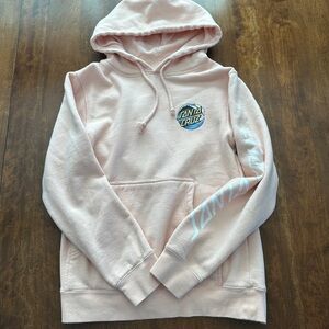 Santa Cruz Skateboards Pink Hoodie